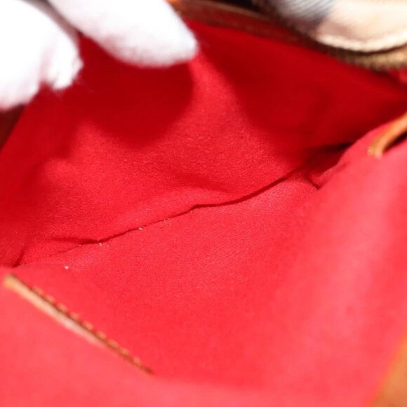 BURBERRY Shoulder Bag Canvas Brown Auth BA1646 - Picture 13 of 16